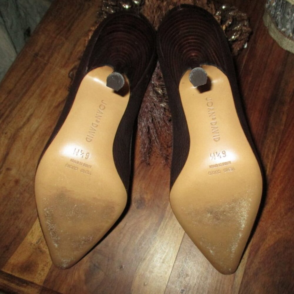 JOAN & DAVID Brown Heels Pumps - Picture 8 of 8